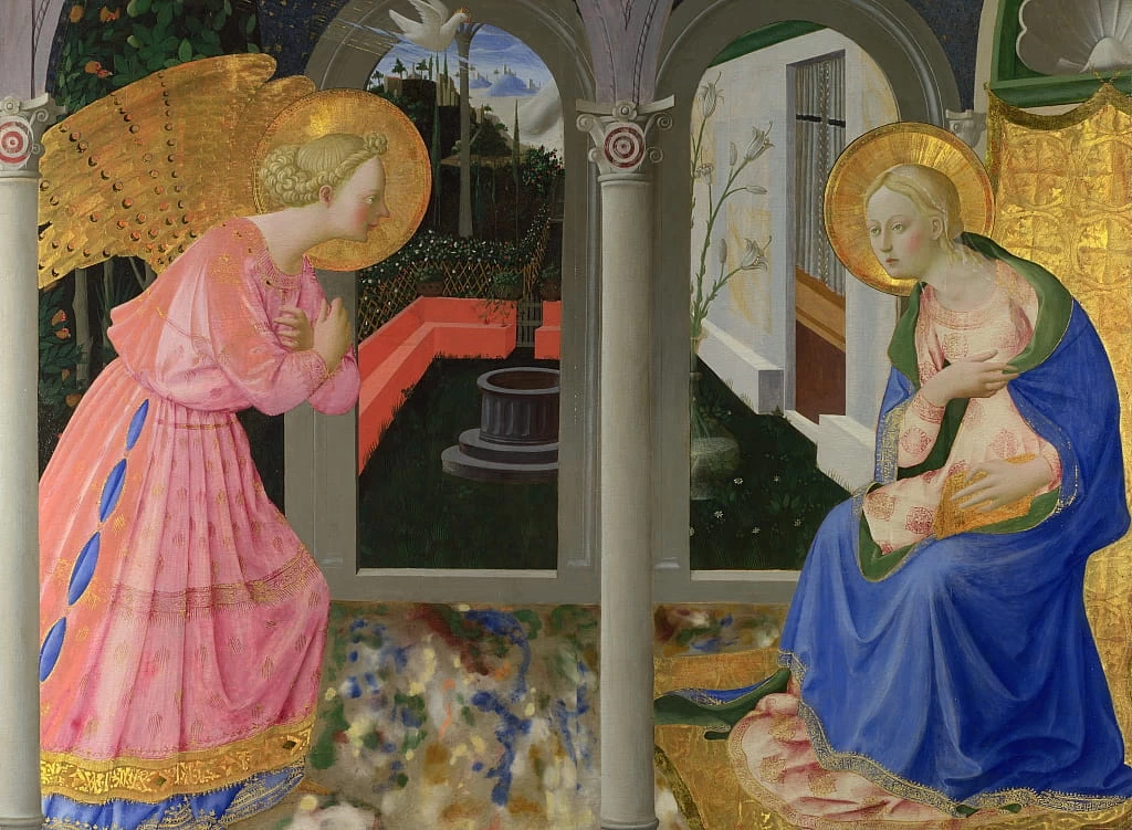 L'annunciazione - National Gallery, Londra